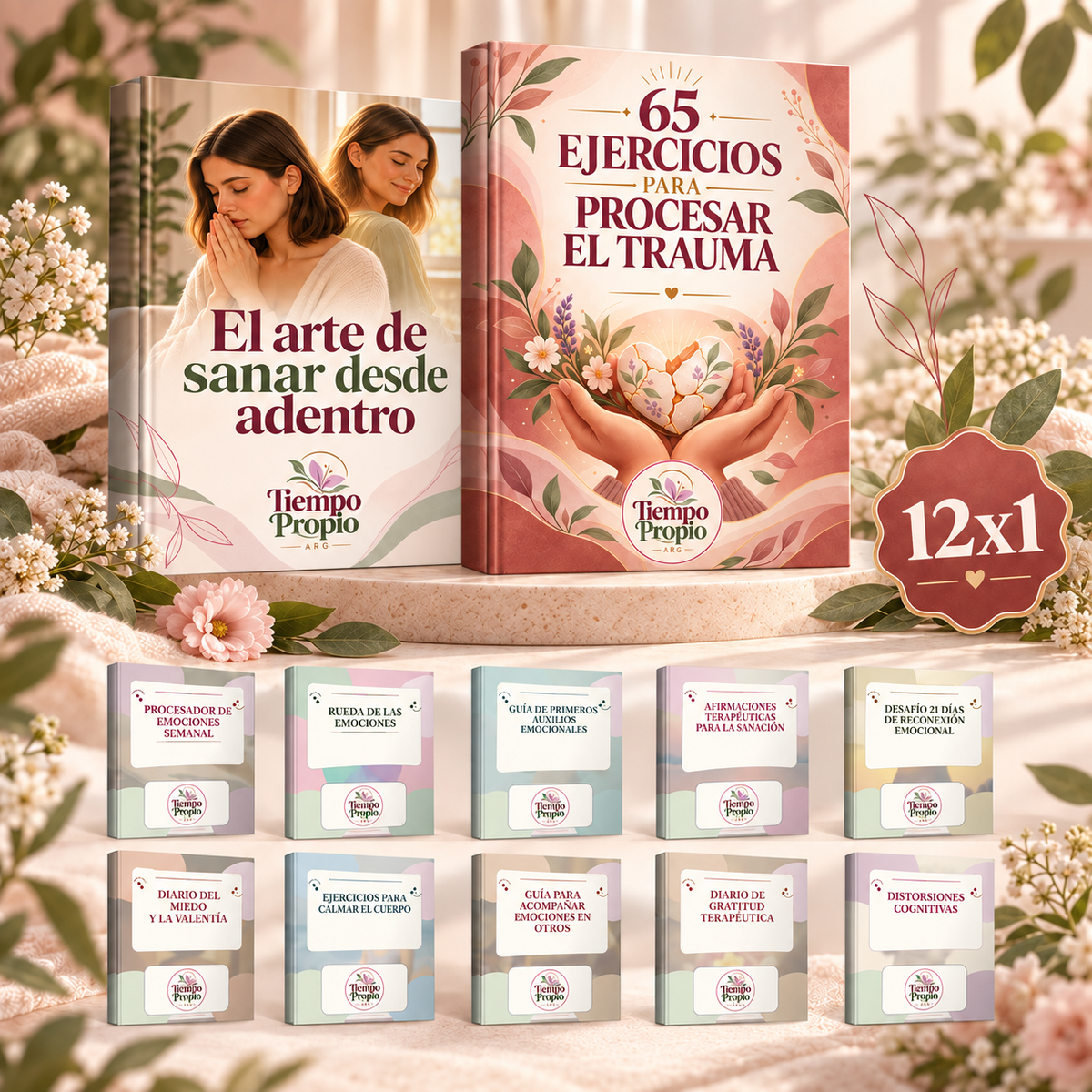 Contenido completo del kit Tiempo Propio ARG con ebooks y bonus
